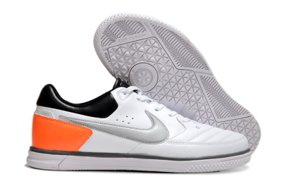 Nike Street Gato IC Indoor & Futsal Soccer Shoes - White/Grey/Yellow/Black