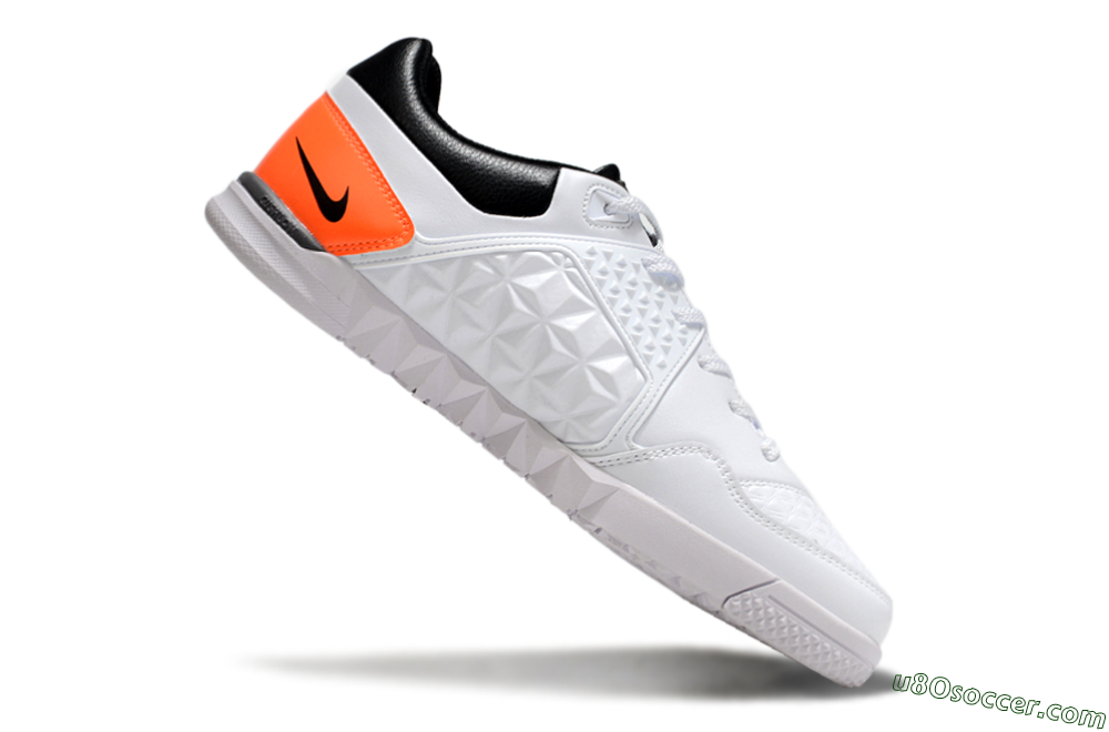 Nike Street Gato IC Indoor & Futsal Soccer Shoes - White/Grey/Yellow/Black 4