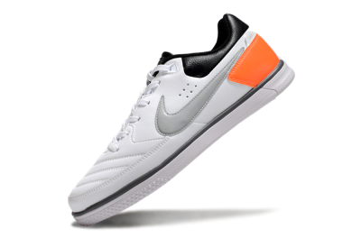 Nike Street Gato IC Indoor & Futsal Soccer Shoes - White/Grey/Yellow/Black