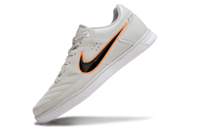 Nike Street Gato IC Indoor & Futsal Soccer Shoes - Grey/Black/Yellow