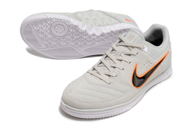Nike Street Gato IC Indoor & Futsal Soccer Shoes - Grey/Black/Yellow