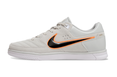 Nike Street Gato IC Indoor & Futsal Soccer Shoes - Grey/Black/Yellow