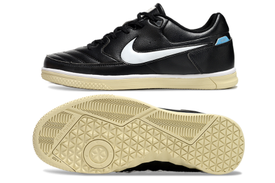 Nike Street Gato IC Indoor & Futsal Soccer Shoes - Black/White/Beige