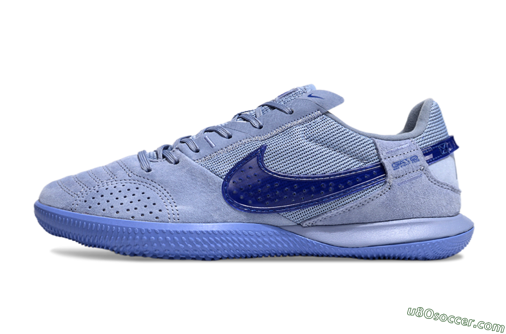 Nike Street Gato IC Indoor & Futsal Soccer Shoes - Blue/Blue 2