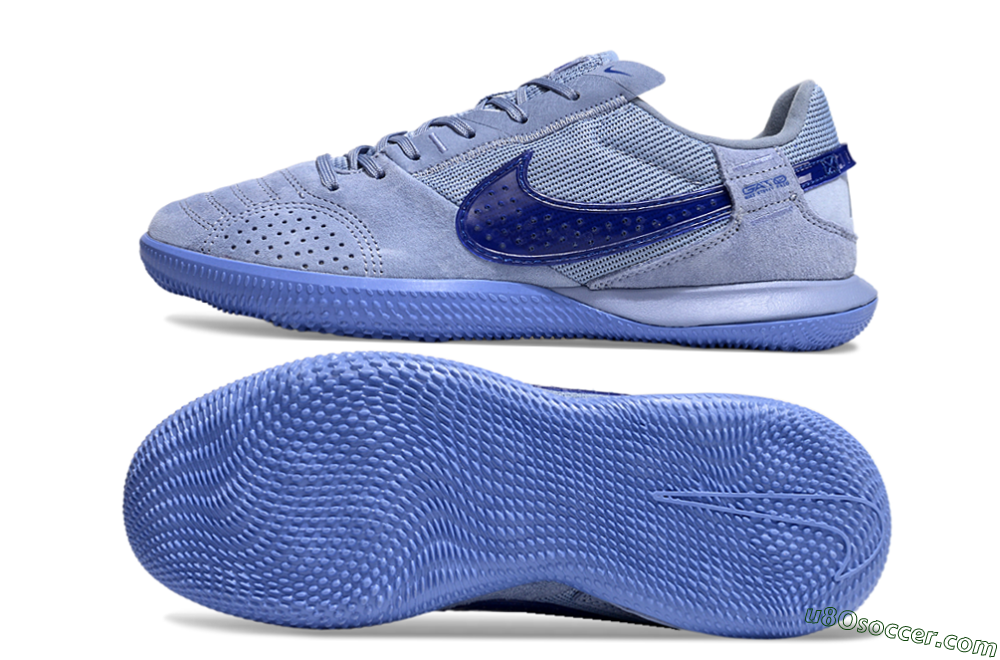 Nike Street Gato IC Indoor & Futsal Soccer Shoes - Blue/Blue 0