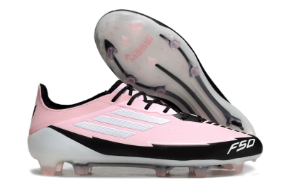 Adidas F50 Elite FG Firm Ground Soccer Cleats - Pink/White/Black