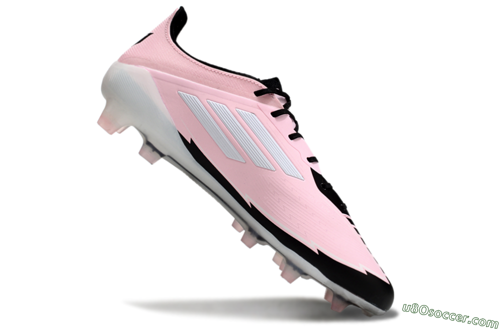 Adidas F50 Elite FG Firm Ground Soccer Cleats - Pink/White/Black 4