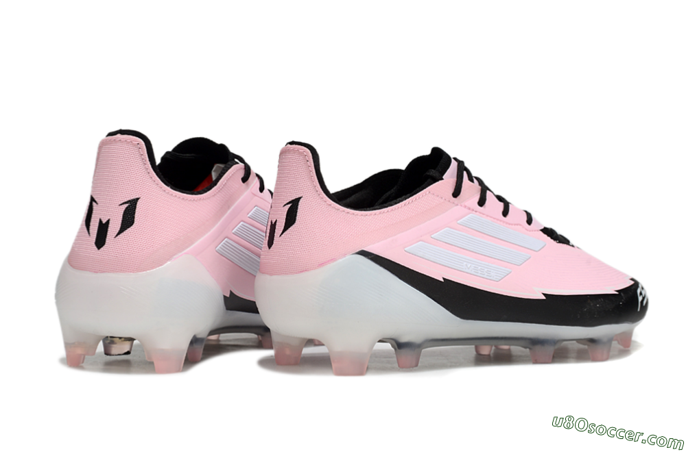 Adidas F50 Elite FG Firm Ground Soccer Cleats - Pink/White/Black 6