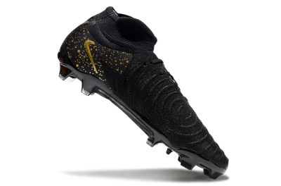 Nike Phantom Luna Elite NU FG Firm Ground Soccer Cleats - Black/Gold/Blue