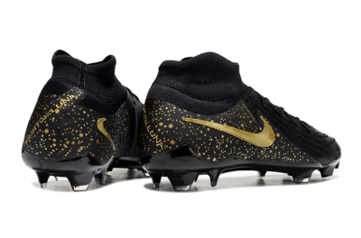 Nike Phantom Luna Elite NU FG Firm Ground Soccer Cleats - Black/Gold/Blue