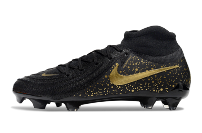 Nike Phantom Luna Elite NU FG Firm Ground Soccer Cleats - Black/Gold/Blue