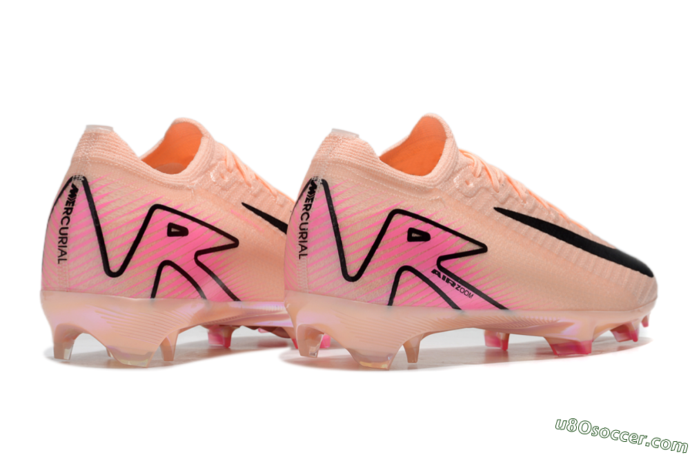 Nike Air Zoom Mercurial Vapor 16 Elite FG Firm Ground Soccer Cleats - Pink/Black 6