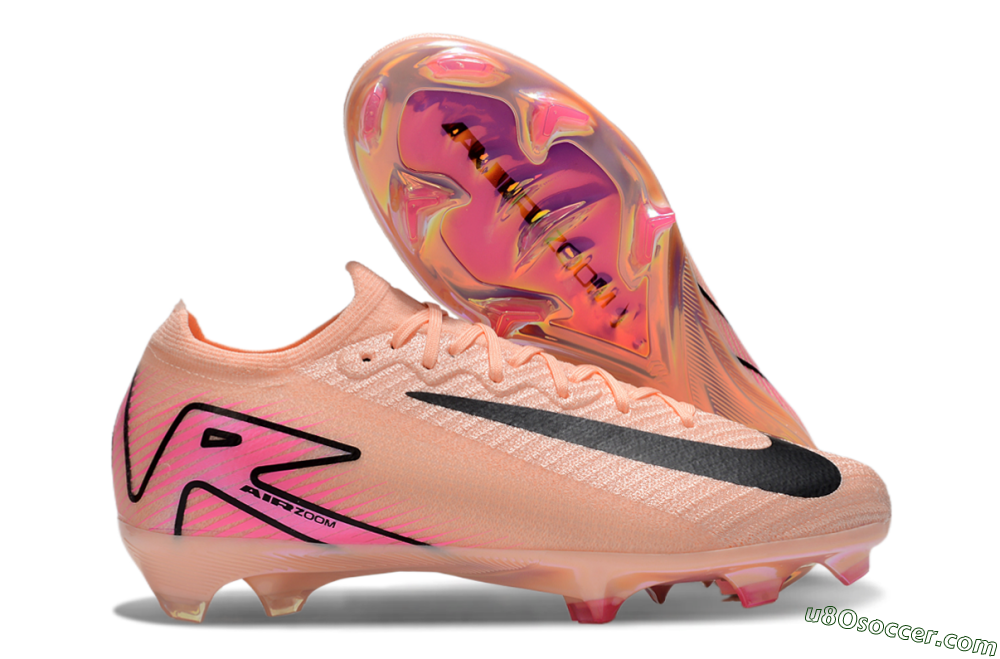 Nike Air Zoom Mercurial Vapor 16 Elite FG Firm Ground Soccer Cleats - Pink/Black 1