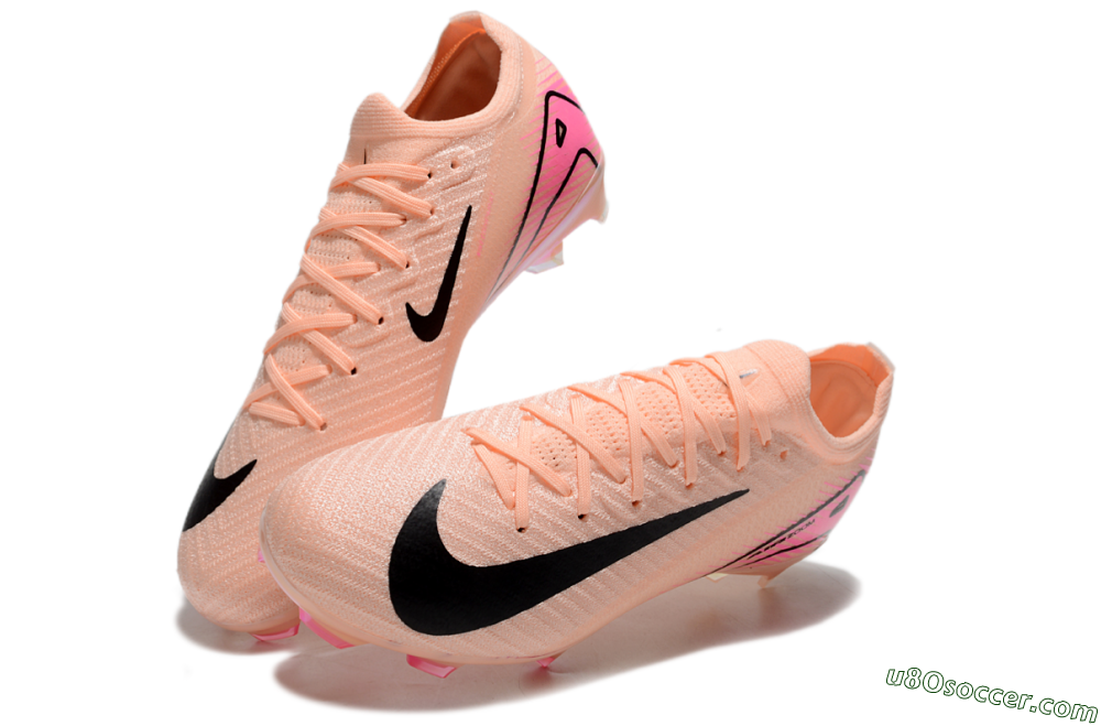 Nike Air Zoom Mercurial Vapor 16 Elite FG Firm Ground Soccer Cleats - Pink/Black 3