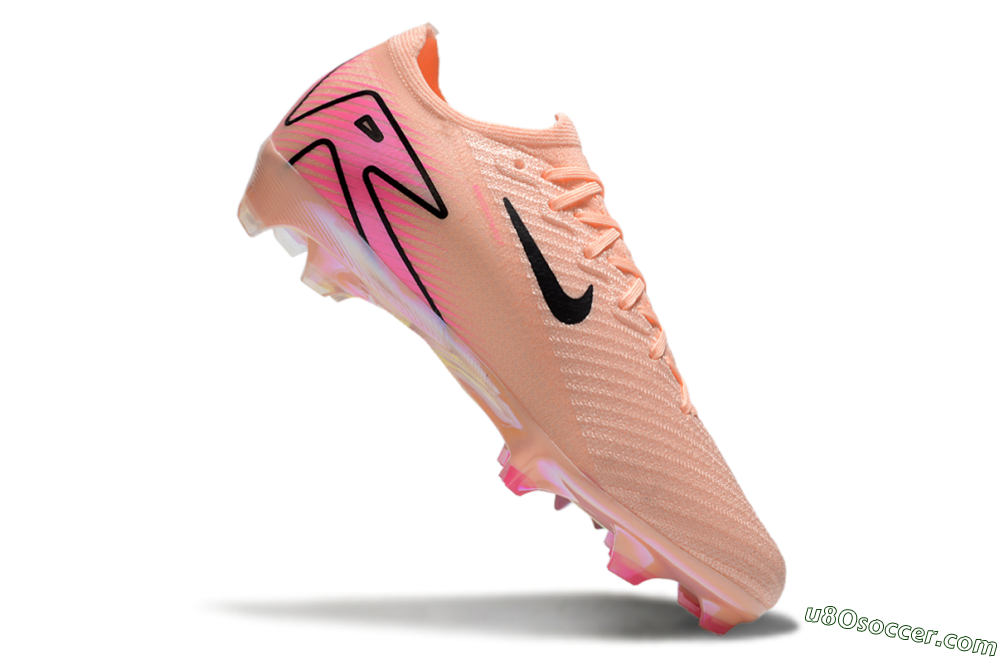 Nike Air Zoom Mercurial Vapor 16 Elite FG Firm Ground Soccer Cleats - Pink/Black 4