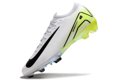 Nike Air Zoom Mercurial Vapor 16 Elite FG Firm Ground Soccer Cleats - White/Black/Yellow