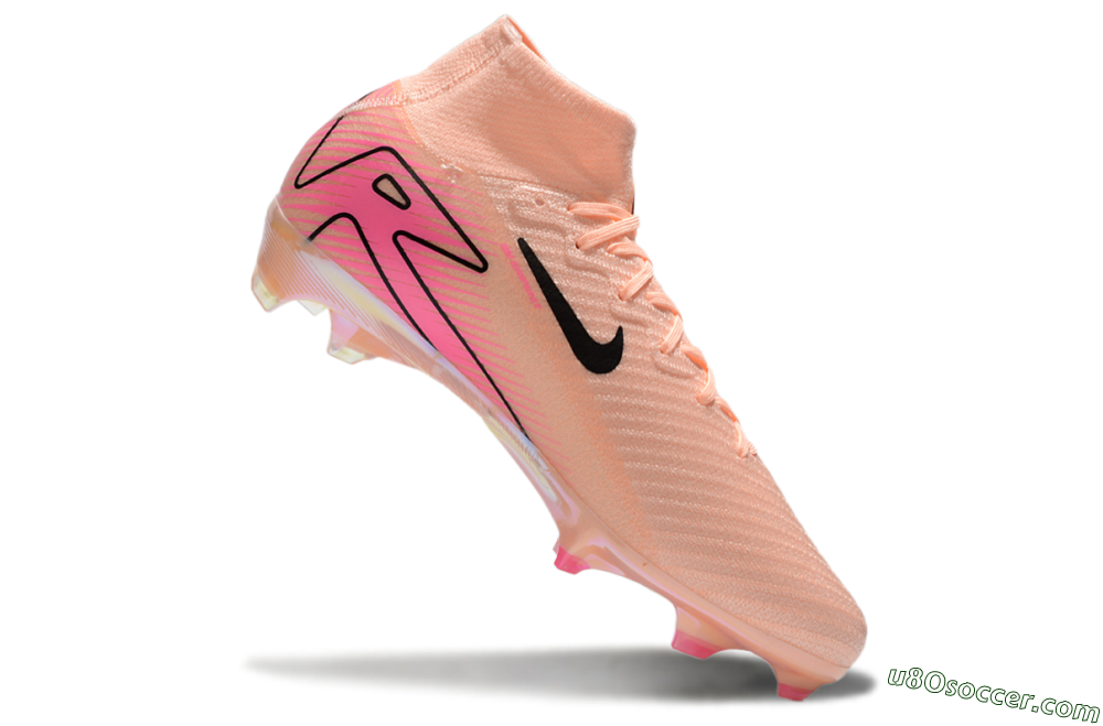 Nike Air Zoom Mercurial Superfly 10 Elite FG Firm Ground Soccer Cleats - Pink/Black 4