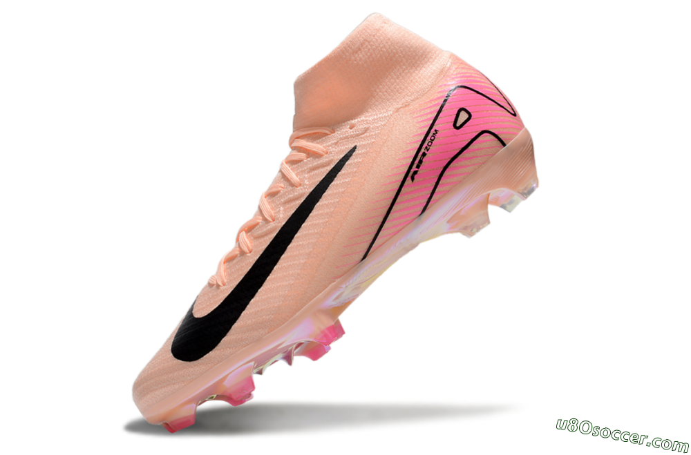 Nike Air Zoom Mercurial Superfly 10 Elite FG Firm Ground Soccer Cleats - Pink/Black 5