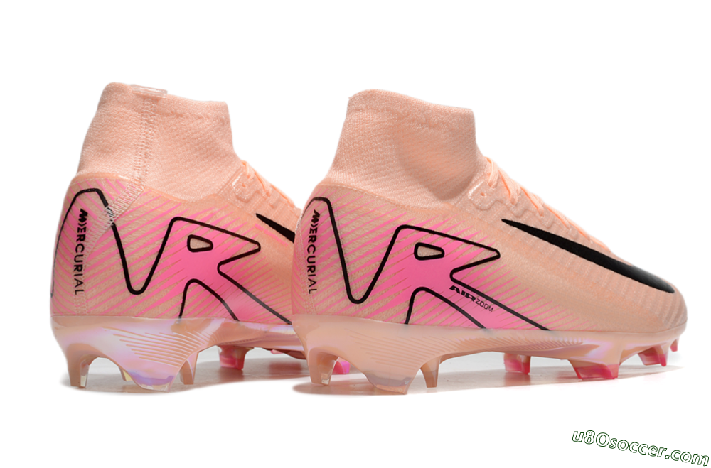 Nike Air Zoom Mercurial Superfly 10 Elite FG Firm Ground Soccer Cleats - Pink/Black 6