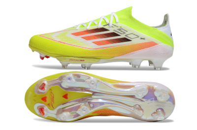 Adidas F50+ Elite Lightstrike FG Firm Ground Soccer Cleats - Yellow/White/Black