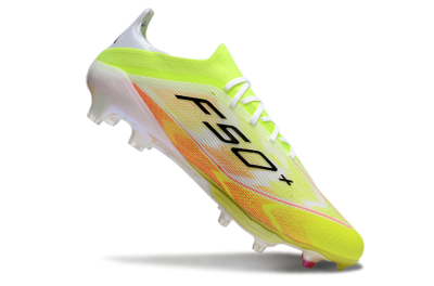 Adidas F50+ Elite Lightstrike FG Firm Ground Soccer Cleats - Yellow/White/Black