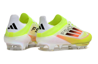 Adidas F50+ Elite Lightstrike FG Firm Ground Soccer Cleats - Yellow/White/Black