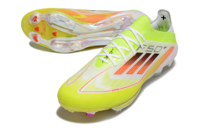 Adidas F50+ Elite Lightstrike FG Firm Ground Soccer Cleats - Yellow/White/Black