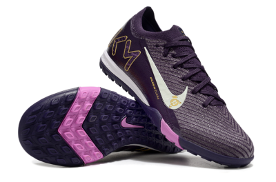 Nike Air Zoom Mercurial Vapor 16 Elite TF Artificial Turf Soccer Shoes - Purple/White/Yellow