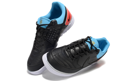 Nike Street Gato IC Indoor & Futsal Soccer Shoes - Black/Blue/Red