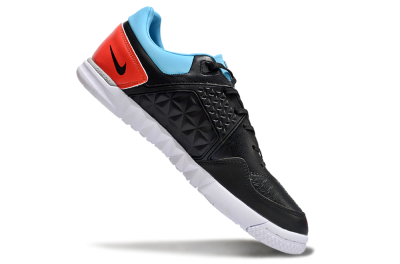 Nike Street Gato IC Indoor & Futsal Soccer Shoes - Black/Blue/Red