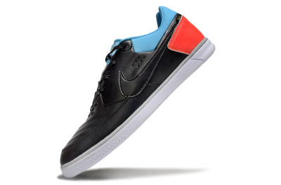 Nike Street Gato IC Indoor & Futsal Soccer Shoes - Black/Blue/Red