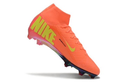 Nike Air Zoom Mercurial Superfly 10 Elite FG Firm Ground Soccer Cleats - Red/Yellow/Black