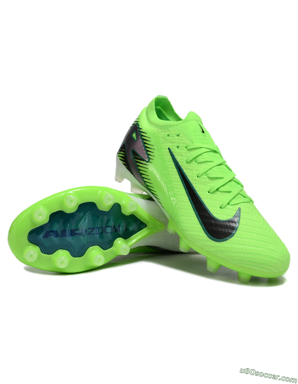 Nike Air Zoom Mercurial Vapor 16 Elite AG Artificial Grass Soccer Cleats - Yellow/Black/White 3