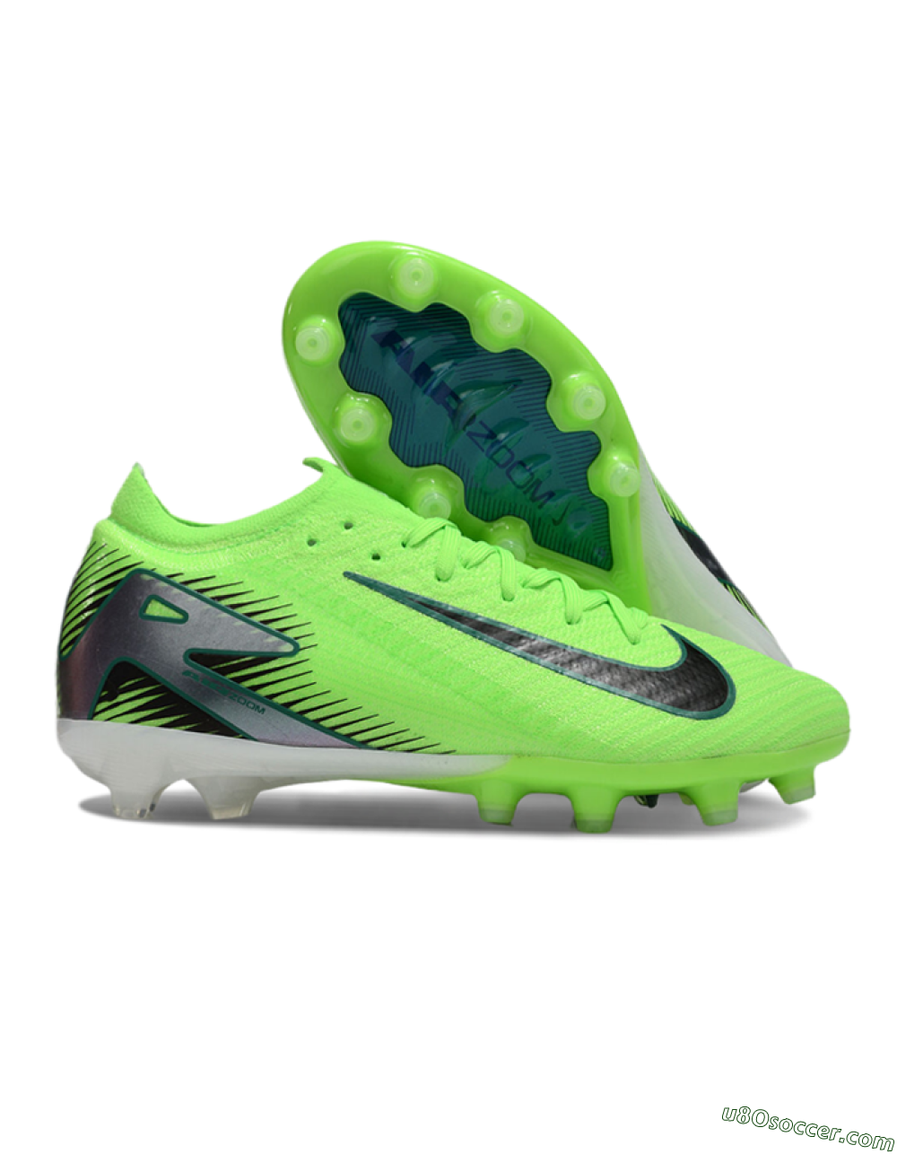 Nike Air Zoom Mercurial Vapor 16 Elite AG Artificial Grass Soccer Cleats - Yellow/Black/White 1