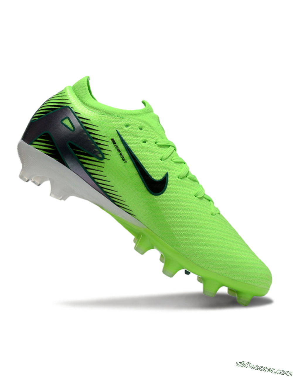 Nike Air Zoom Mercurial Vapor 16 Elite AG Artificial Grass Soccer Cleats - Yellow/Black/White 4