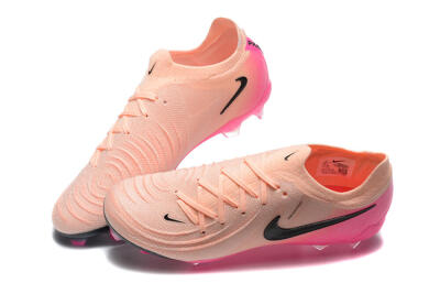 Nike Phantom Luna Elite FG Firm Ground Soccer Cleats - Pink/Black/Blue