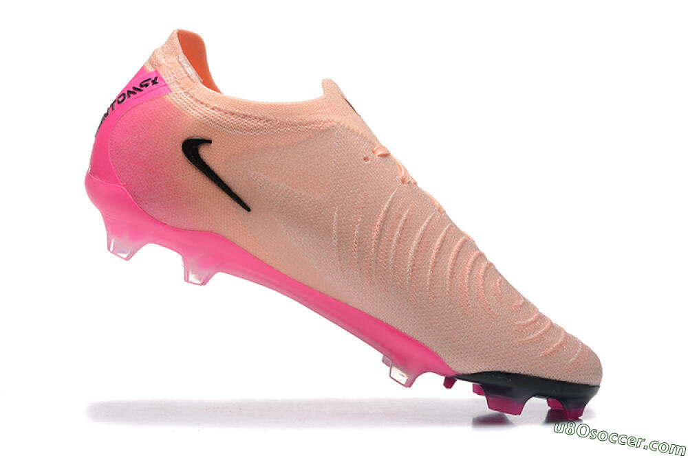 Nike Phantom Luna Elite FG Firm Ground Soccer Cleats - Pink/Black/Blue 7