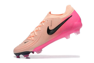 Nike Phantom Luna Elite FG Firm Ground Soccer Cleats - Pink/Black/Blue