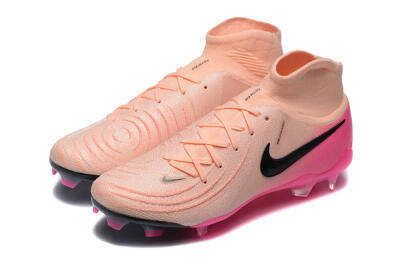 Nike Phantom Luna Elite FG Firm Ground Soccer Cleats - Pink/Black/Blue