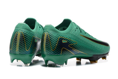 Nike Air Zoom Mercurial Vapor 16 Elite FG Firm Ground Soccer Cleats - Green/Black/Gold
