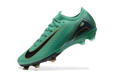 Nike Air Zoom Mercurial Vapor 16 Elite FG Firm Ground Soccer Cleats - Green/Black/Gold