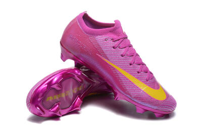 Nike Air Zoom Mercurial Vapor 16 Elite FG Firm Ground Soccer Cleats - Pink/Yellow