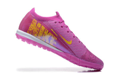 Nike Air Zoom Mercurial Vapor 16 Elite TF Artificial Turf Soccer Shoes - Pink/Yellow/White