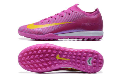 Nike Air Zoom Mercurial Vapor 16 Elite TF Artificial Turf Soccer Shoes - Pink/Yellow/White