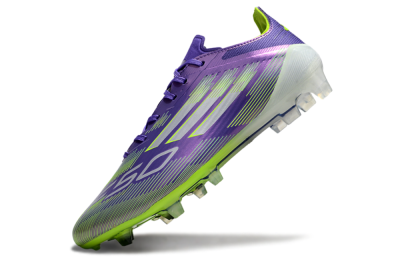 Adidas F50 Elite FG Firm Ground Soccer Cleats - Purple/Yellow/Blue