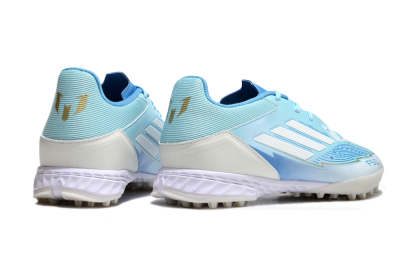 Adidas F50 Pro TF Artificial Turf Soccer Shoes - Jade/White/Beige
