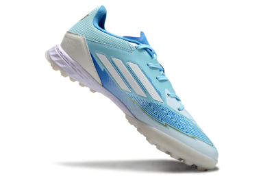 Adidas F50 Pro TF Artificial Turf Soccer Shoes - Jade/White/Beige