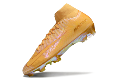 Nike Air Zoom Mercurial Superfly 10 Elite FG Firm Ground Soccer Cleats - Gold/Gold