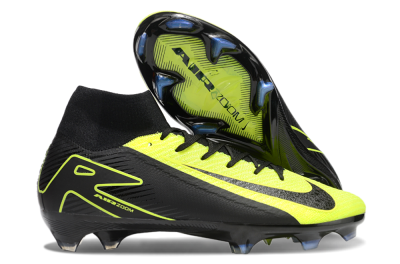 Nike Air Zoom Mercurial Superfly 10 Elite FG Firm Ground Soccer Cleats - Black/Yellow