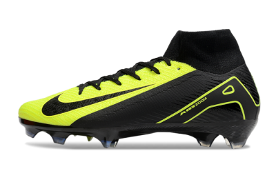 Nike Air Zoom Mercurial Superfly 10 Elite FG Firm Ground Soccer Cleats - Black/Yellow